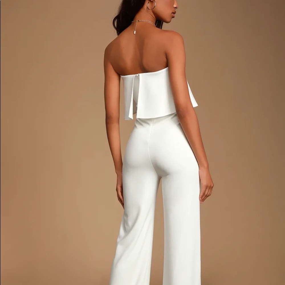Strapless Jumpsuit - image 3